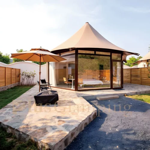 Luxury Lodge Tent for Glamping Retreat