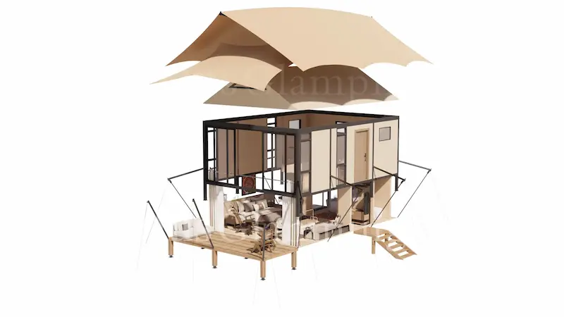 Tent House Structure Breakdown