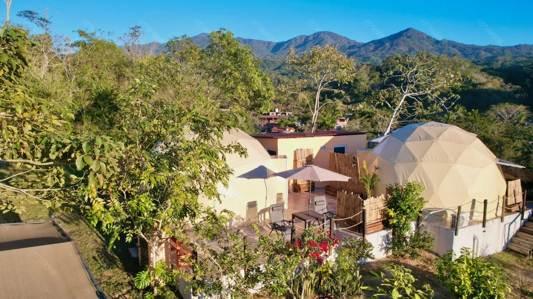 Seaside Glamping Domes Hotel in Mexico
