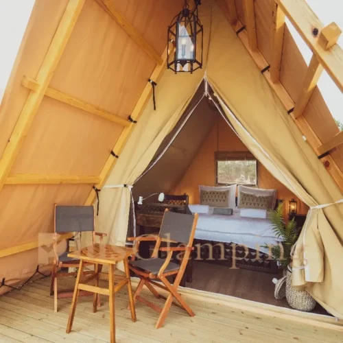 A-Frame Safari Tent with 1 Bed