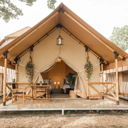 Compact Safari Tent with 2 Single Beds