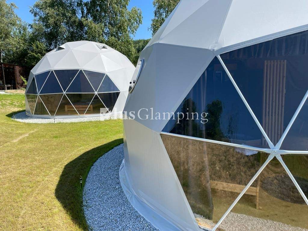Glamping Dome under the Sunlight