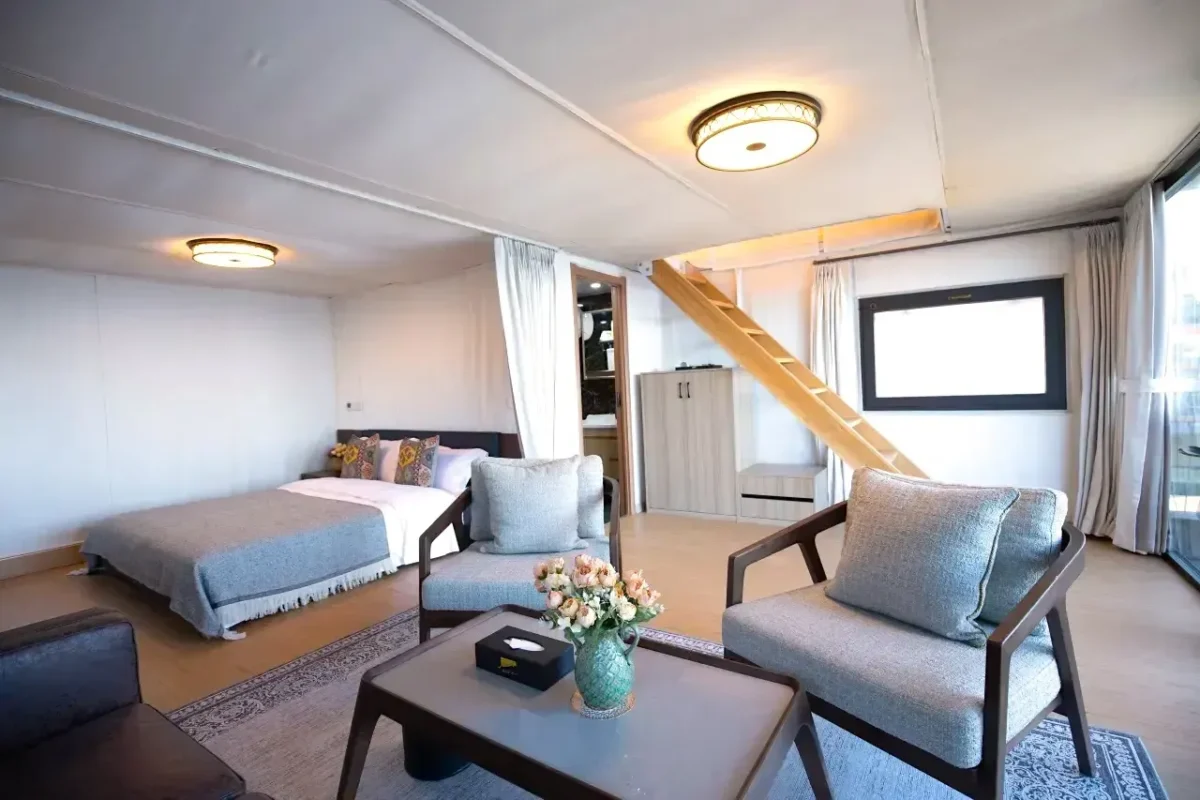 Two-story Safari Tent 1st Floor
