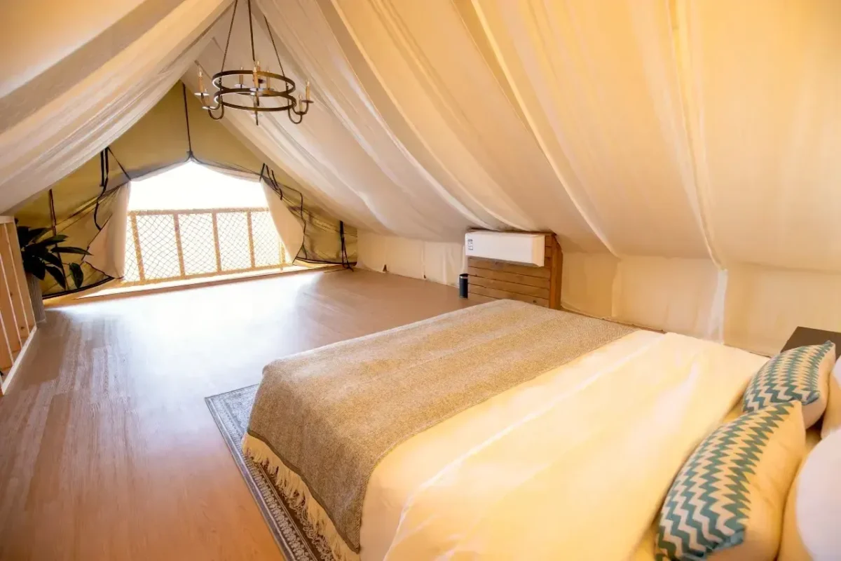 Two-story Safari Tent 2nd Floor