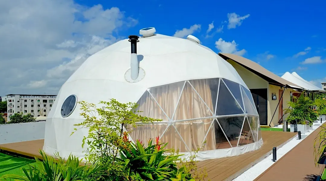 Luxury Glamping Dome 8M