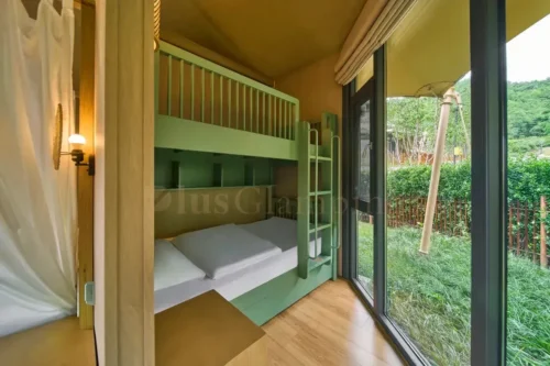 Luxury Lodge Tent Deluxe Suite Bunk Bed