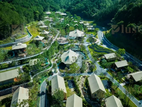 Mixing Glamping Tent Types Resort