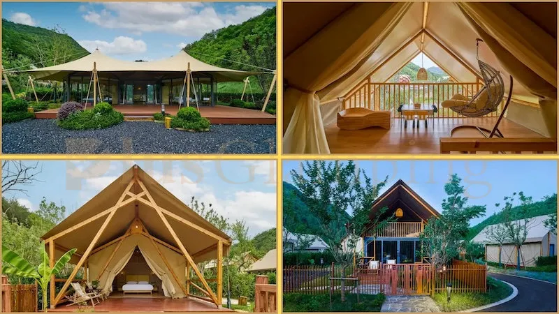 Mixing Types of Glamping Tents