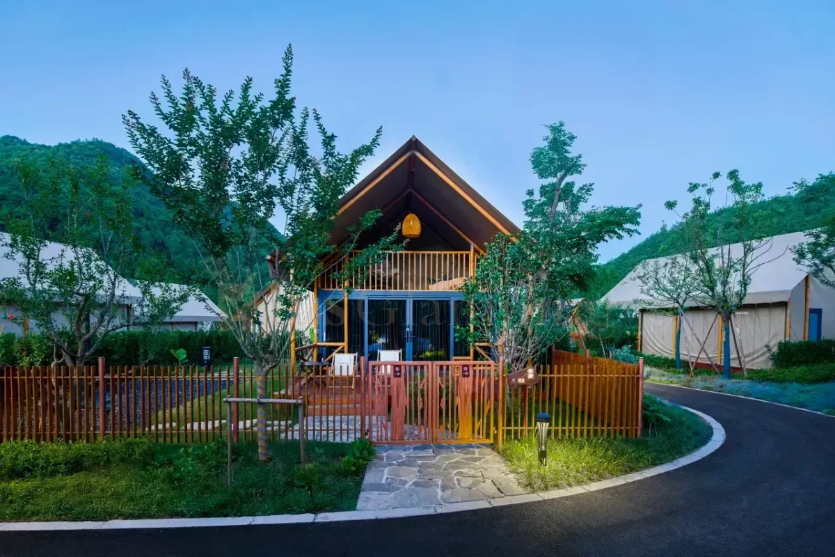 Two-story Safari Tent Family Suite