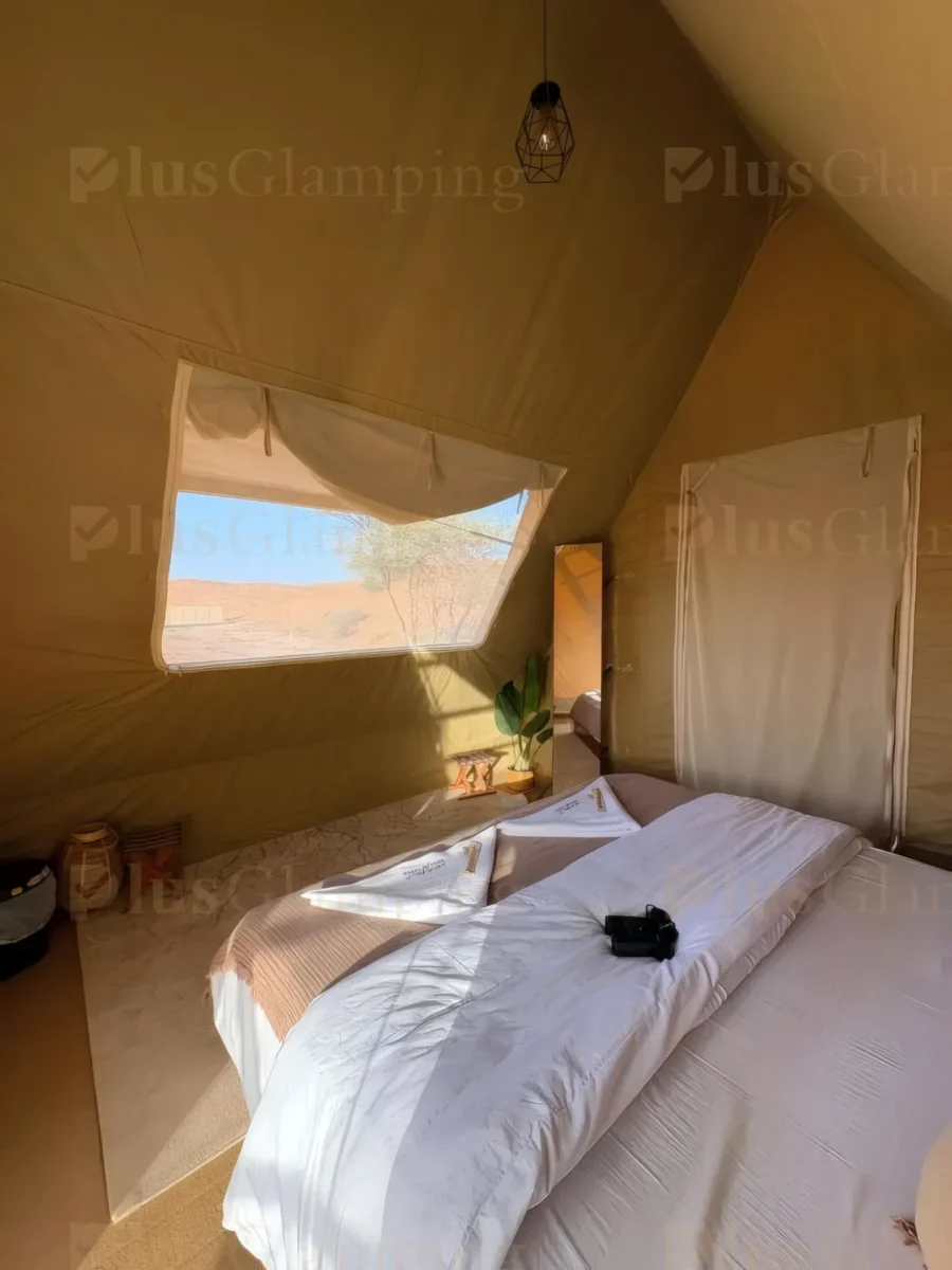 A-Frame Safari Tent Interior Design