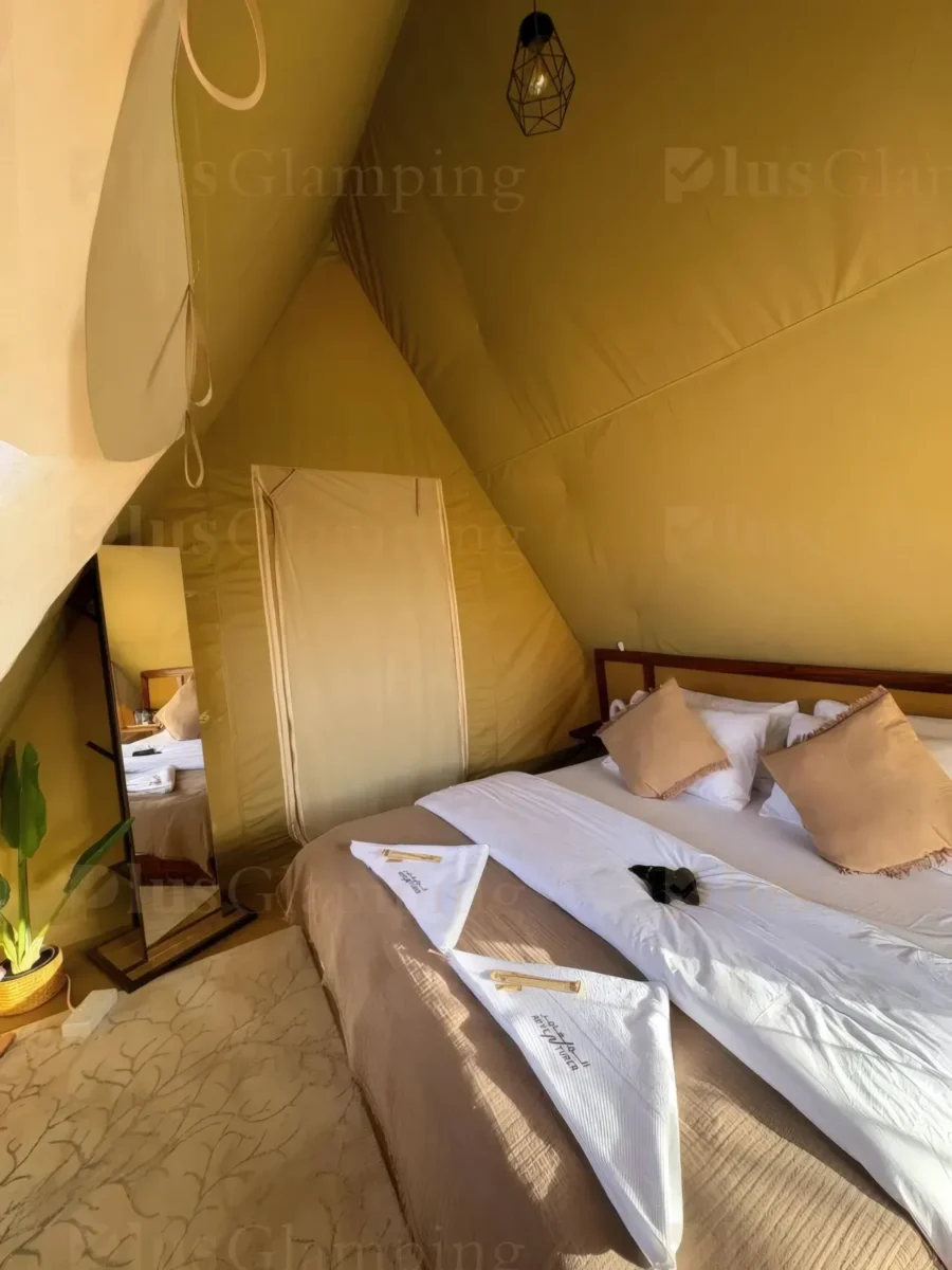 A-Frame Safari Tent Interior Design