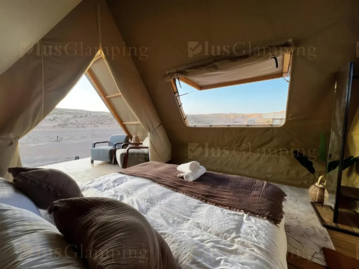 A-Frame Safari Tent Interior Design