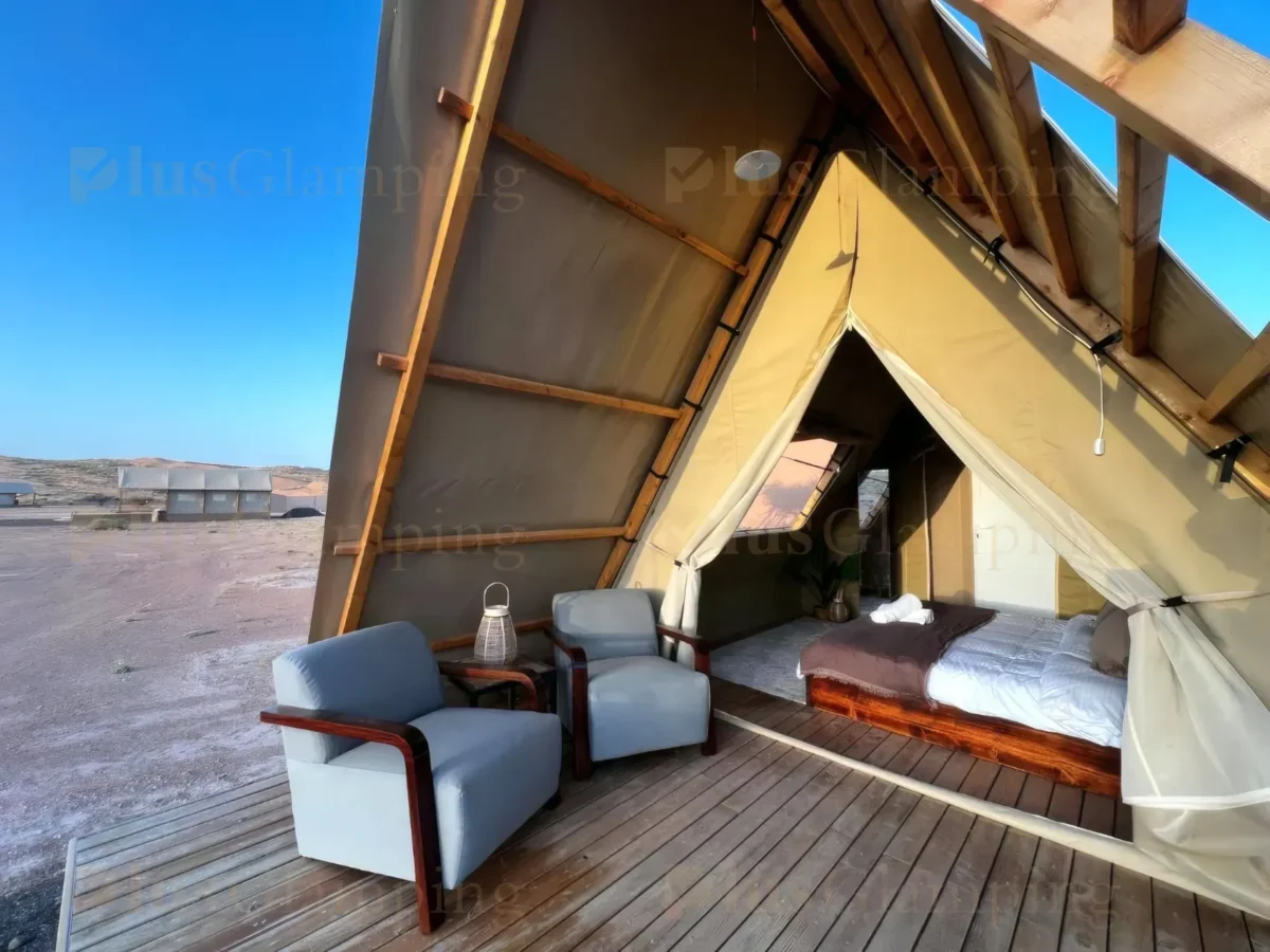 A-Frame Safari Tent Doorway