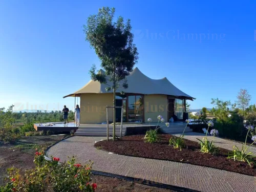 Italy Bespoke Luxury Lodge Tent Project