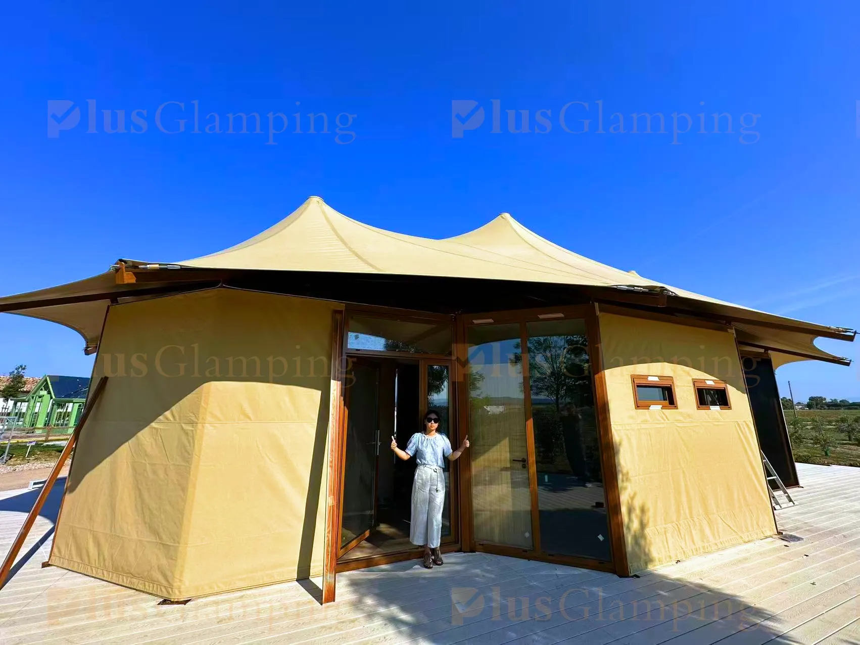 Italy Bespoke Luxury Lodge Tent Project