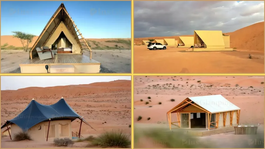 Actual Picture of the Desert Glamping Retreat