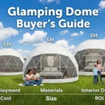 A Buyer’s Guide to Glamping Dome Solutions(Sizes, Materials & ROI)
