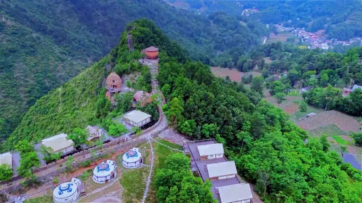 Wellness Retreat Bird View