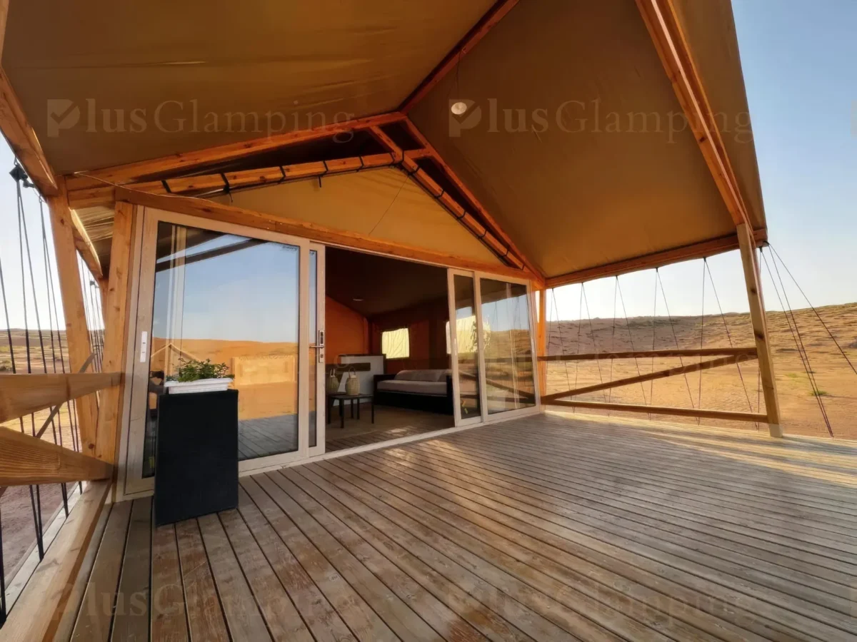 Safari Tent Restaurant with Deck