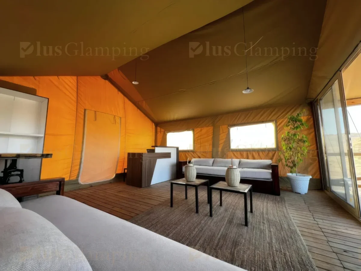 Safari Tent Restaurant Interior Design