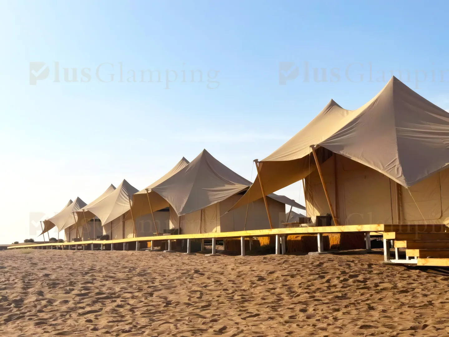 Stretch Tents for Glamping