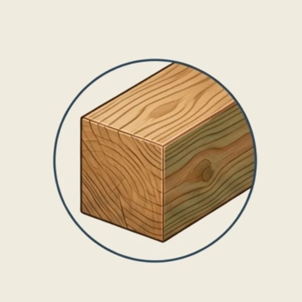 Nature-Sourced Solid Wood Frames