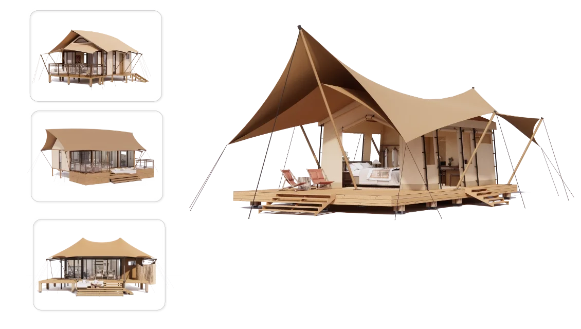 Tent Houses for Glamping