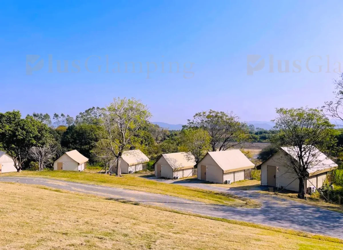 Family Ranch-Themed Glamping Resort with 14 Safari Tents