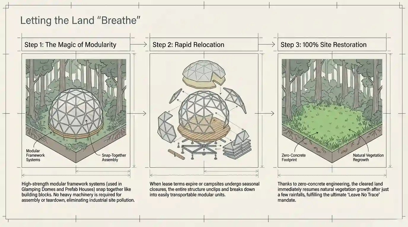 Zero Impact Operation & Tear-Down