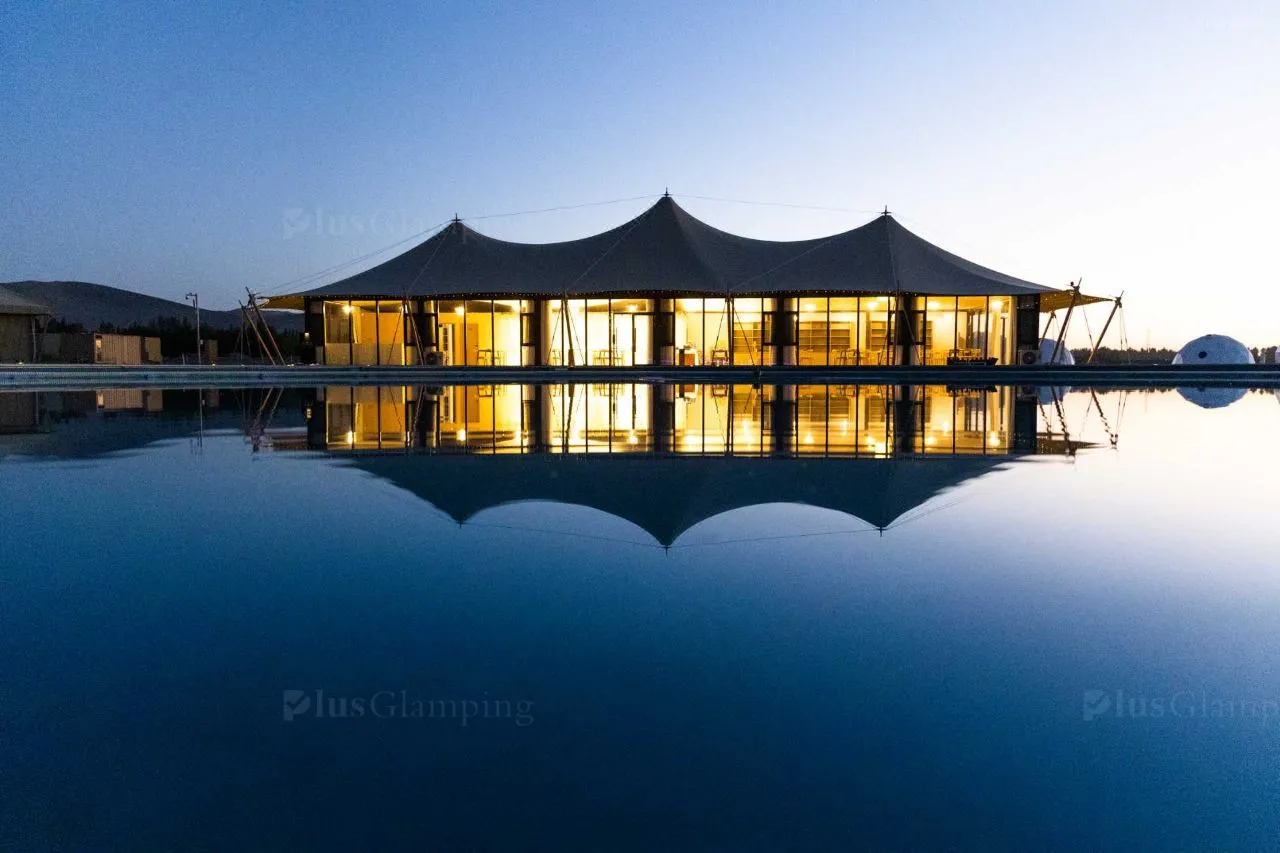Luxury Lodge Tent Multi-function Hall with Buffet