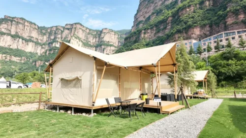 Custom Safari Style Tent Suite