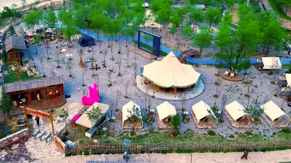 Luxury Family Glamping Retreat with Safari Tents