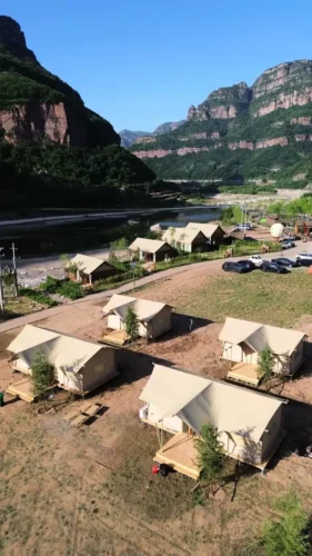 Luxury Family Glamping Retreat with Safari Tents