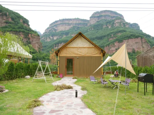 Two-story Safari Tent