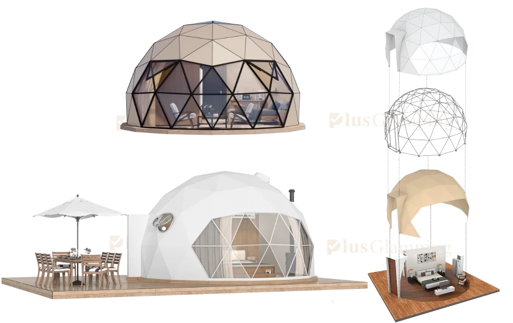 Glamping Dome & Breakdown