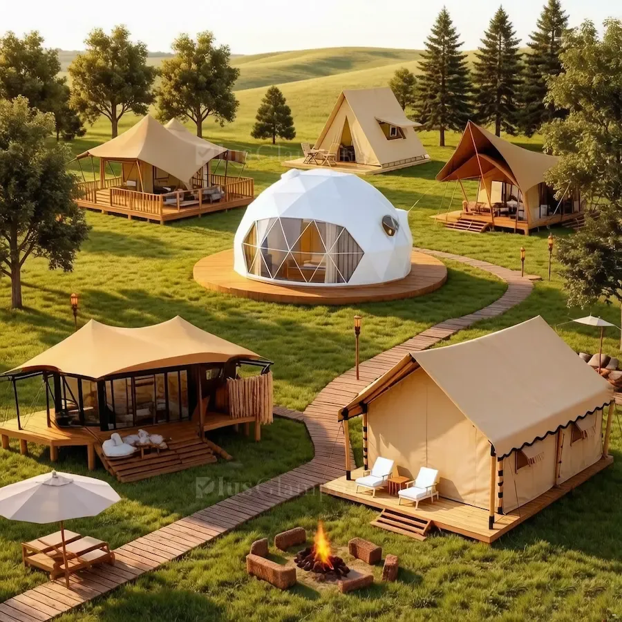 Luxury Glamping Tents & Structures