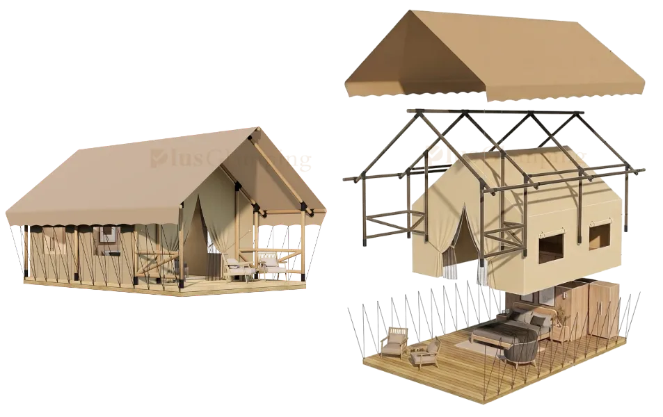 Safari Tent & Breakdown